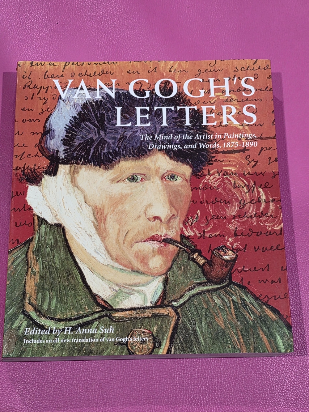 Van Gogh's Letters Hardcover Art Book - Like New
